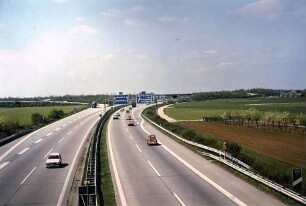 AK Heidelberg, Ausfahrt aus Richtung Heidelberg