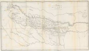 Map of the territory of Nepaul