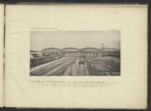 Ueberführung der Grasserstrasse über den Centralbahnhof München.