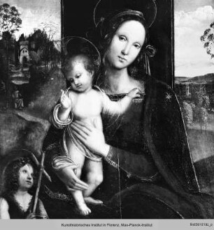 Madonna mit dem Johannesknaben - Madonna u. Johannesknabe