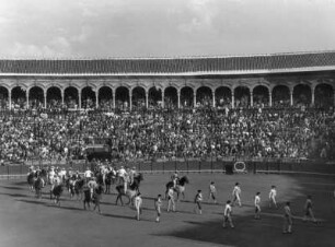 Stierkampfarena in Sevilla, Spanien