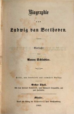 Biographie von Ludwig van Beethoven, 1