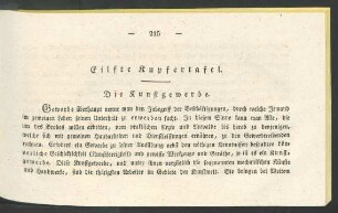 Eilfte Kupfertafel. Die Kunstgewerbe.