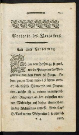 Portrait des Verfassers statt einer Einleitung.