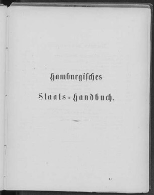 Hamburgisches Staats-Handbuch.