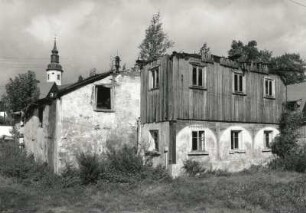 Schmölln-Putzkau, Steinweg 16. Ruine eines Wohnhauses (1851/1900)