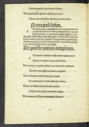 Preceptum secundum.