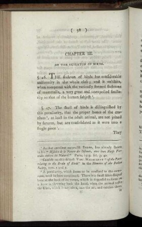 Chapter III. On The Skeleton Of Birds