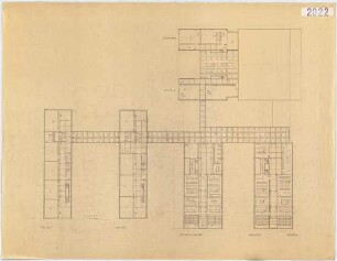 Döllgast, Hans; Tegernsee; Gymnasium - Grundriss 1. OG