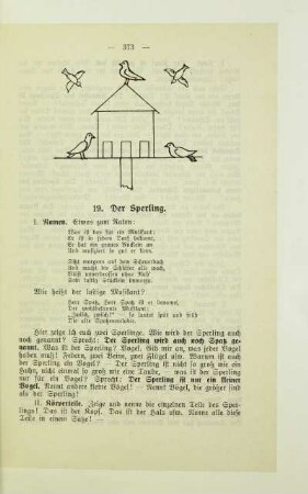 19. Der Sperling