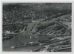Luftansicht von der Altstadt, Le Havre: Ansicht