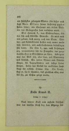 19. Kaiser Konrad II. (1024-1039)
