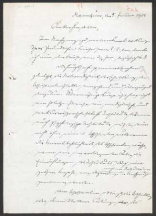 [Brief von Otto Selz an Julius Bahle vom 05. Januar 1934]