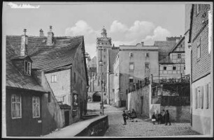 Colditz. Schlossgasse
