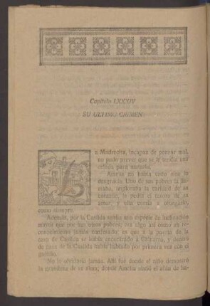 Capítulo LXXXIV - Su último crimen
