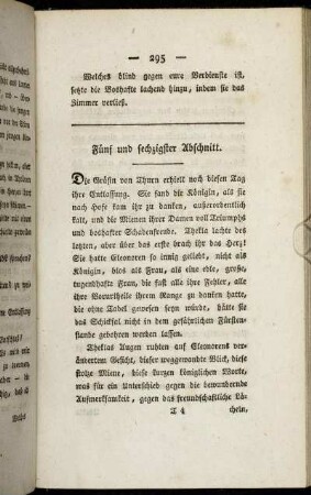 Fünf und sechzigster Abschnitt.