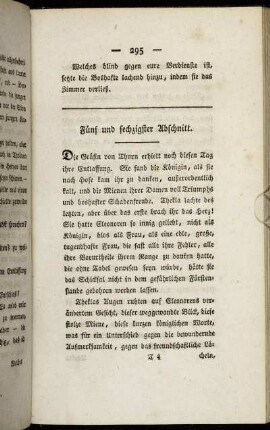 Fünf und sechzigster Abschnitt.
