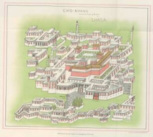 Cho-Khang. The Grand Temple of Buddha at Lhasa