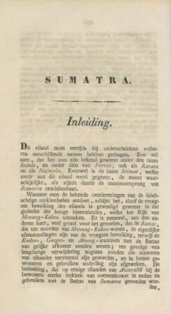 Sumatra