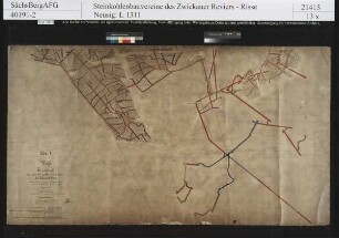 Schacht III - IV. Flöz (Bl. 1) mit Nachbringungen