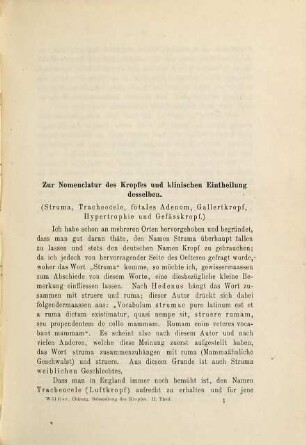 Die chirurgische Behandlung des Kropfes, 2