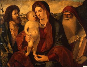 Maria mit dem Kind und den Heiligen Johannes dem Täufer und Hieronymus