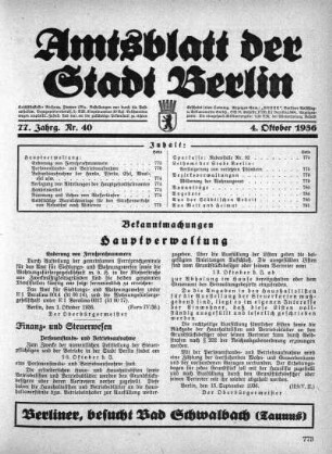 1936,40: Nr. 40, 4. Oktober 1936