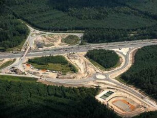 Bundesautobahn A 9, Abfahrt Bad Klosterlausnitz