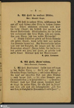 5. All Heil in unsrer Mitte