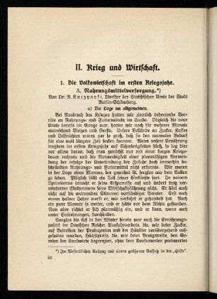 50-80, II. Krieg und Wirtschaft