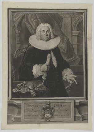 Bildnis des Iohannes Frisius
