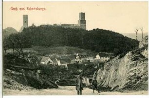 Eckartsberga. Blick auf Eckartsberga