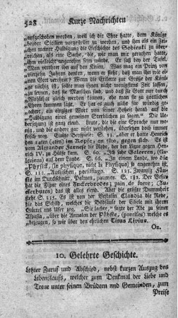 Letzter Zuruf und Abschied, nebst kurzem Auszug des Lebenslaufs.