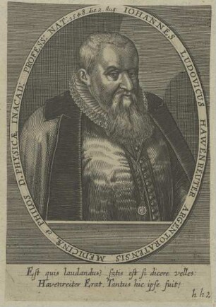 Bildnis des Iohannes Ludovicus Hawenreuter