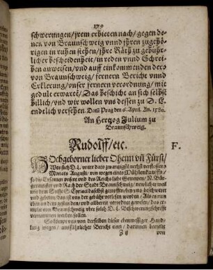 F Rudolff/ etc.