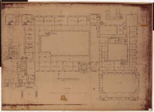 Königliches Residenzschloss Posen, Posen: Grundriss 2.OG 1:100