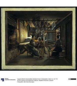 Arbeitszimmer in Dalekarlien