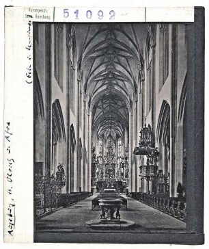 Augsburg: St. Ulrich und Afra, Mittelschiff