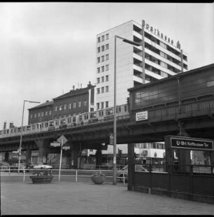 Mittelformatnegativ: Kottbusser Tor, Admiralstraße, 1978