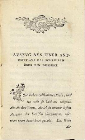 Nachlese Zu Den Devisen Für Deutschlands Gelehrte, Künstler Etc.