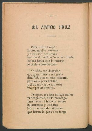 El amigo Cruz