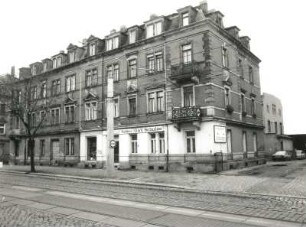 Dresden-Pieschen, Trachenberger Straße 24/26. Doppelwohnhaus (um 1900)