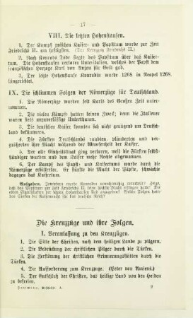 Die Kreuzzüge und ihre Folgen