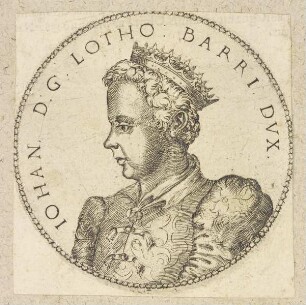 Bildnis des Johann I., Herzog von Lothringen