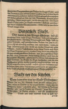 Bürgerliche Wacht.