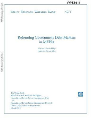 Reforming government debt markets in MENA