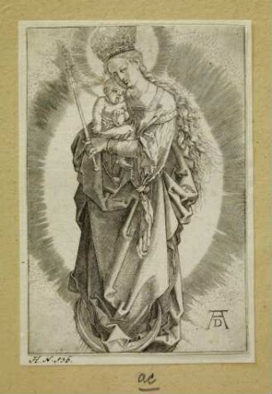 Maria mit Zepter und Sternenkrone