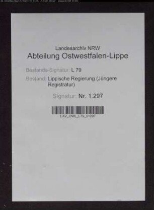 Heranziehung der Städte zur Grundsteuer