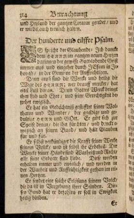 314-323, Der CXI. - CXVII. Psalm