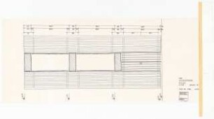 Zentralbibliothek der Landbauwissenschaft, Bonn Neubau: Achtecktreppe außen, 1:20